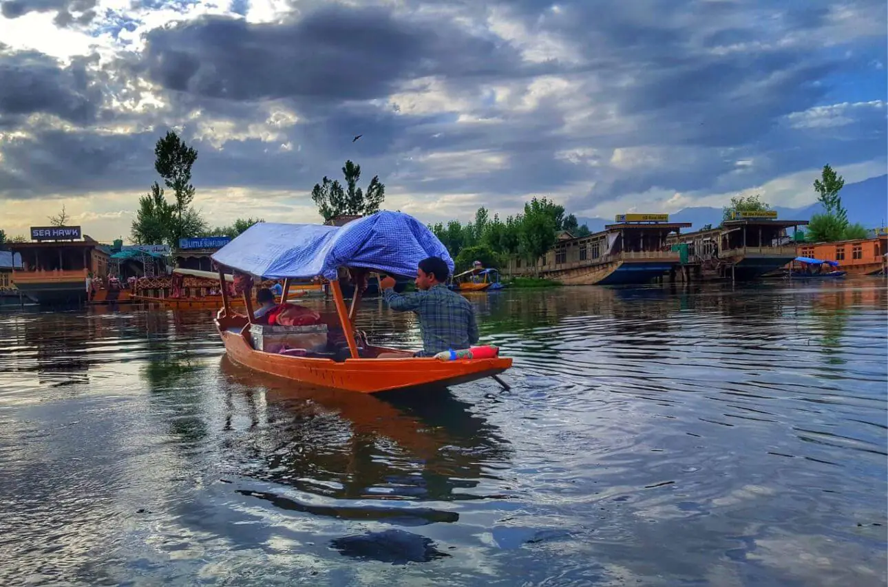 Shikara Riding in Dal lake