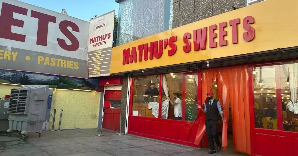 Nathan Sweets Dal Lake Best Veg Restaurants in Srinagar