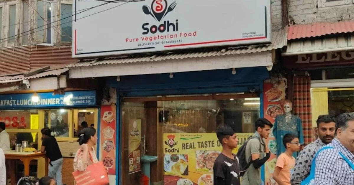 Sodhi Pure Vegetarian Food Best Veg Restaurants in Srinagar