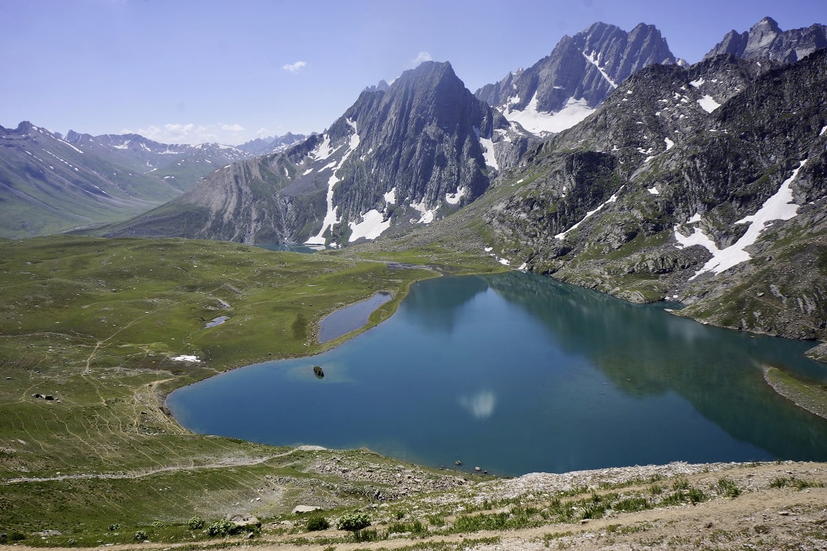 sonmarg to gadsar lake