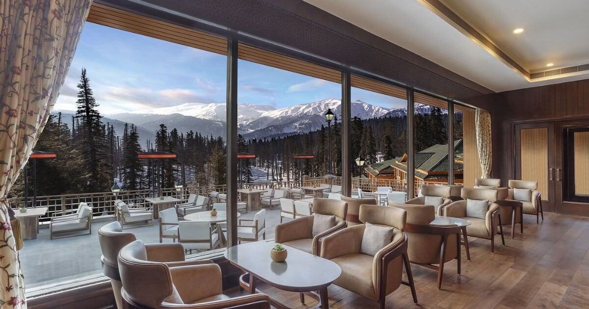 restaurant at Khyber Gulmarg restaurant at Khyber Gulmarg