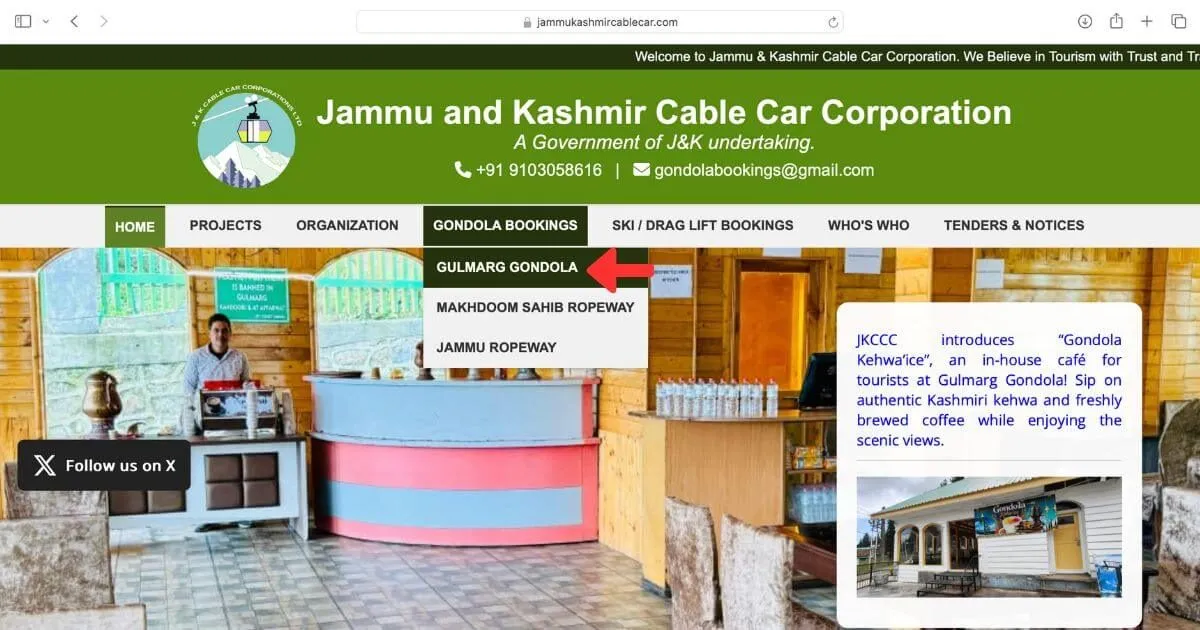 How to book Gulmarg Gondola online – Phase 1 & Phase 2 How to book Gulmarg Gondola online - Phase 1 & Phase 2