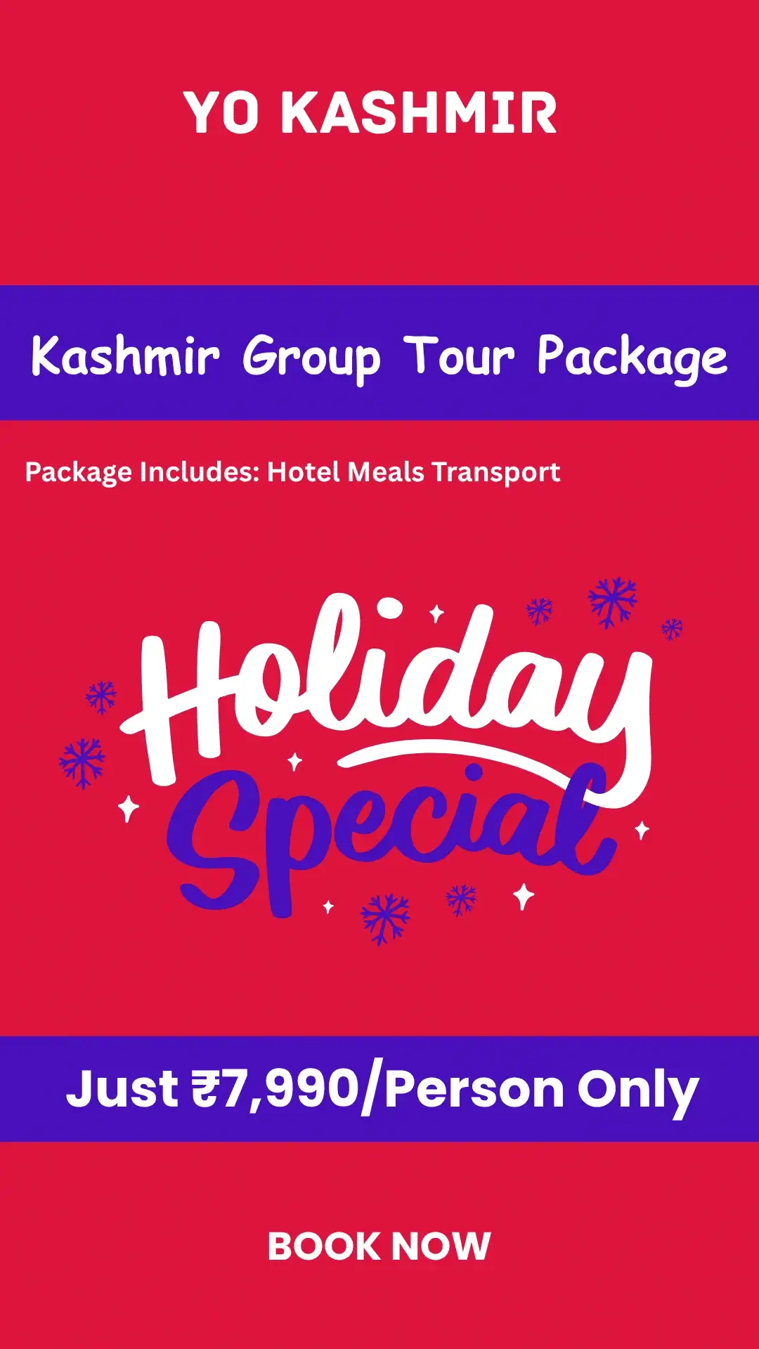 Kashmir Group Tour